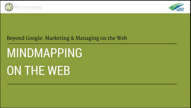Mindmapping on the Web [Webinar]