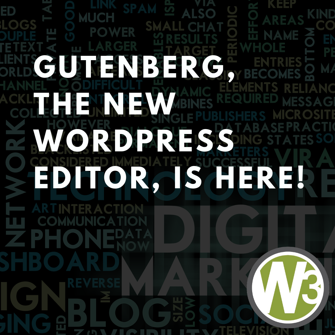 Gutenberg, the new WordPress Editor, is here!